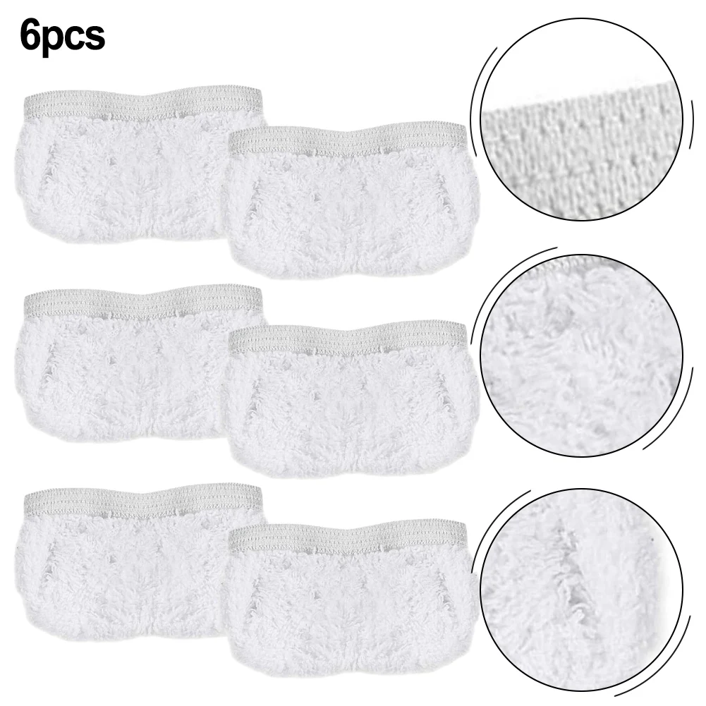 

6Pcs Mop Cloth Pad For Polti Vaporetto Smart 100 And Handy Steam Robot Vacuum Cleaner Access Household Cleaning Tool Spare Parts