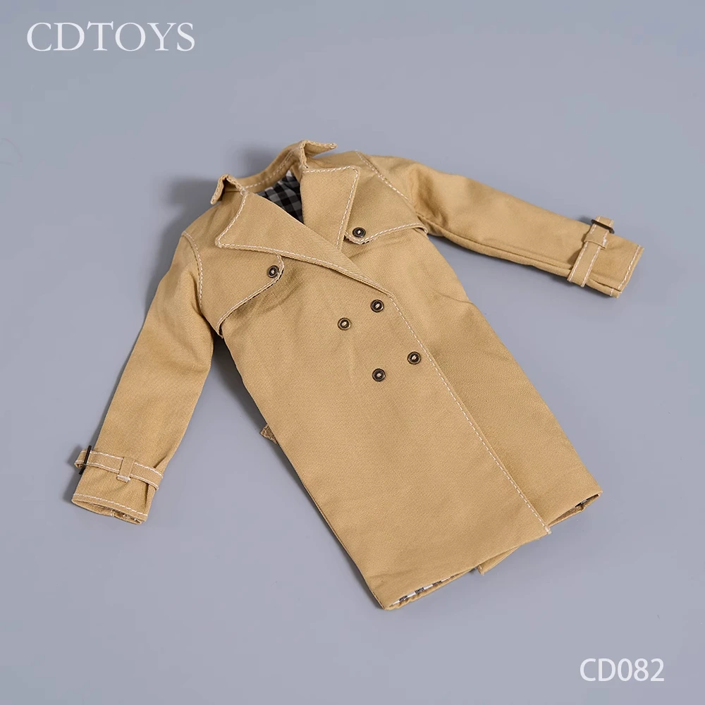 Cdtoys Cd082 1/6 Skala Weibliche Eng anliegende Kleid Windjacke Mantel Puppen Kleidung Set Modell Fit 12'' Soldat Action-figuren körper – Detail 7