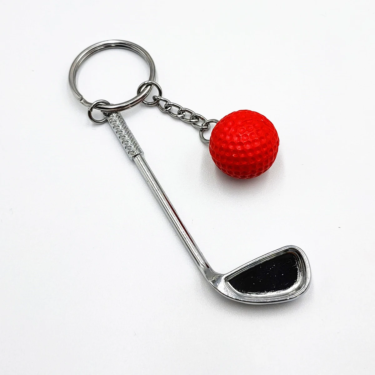 Mini Tennis Racket Pendant Keychain - Sporty Accessory & Gift