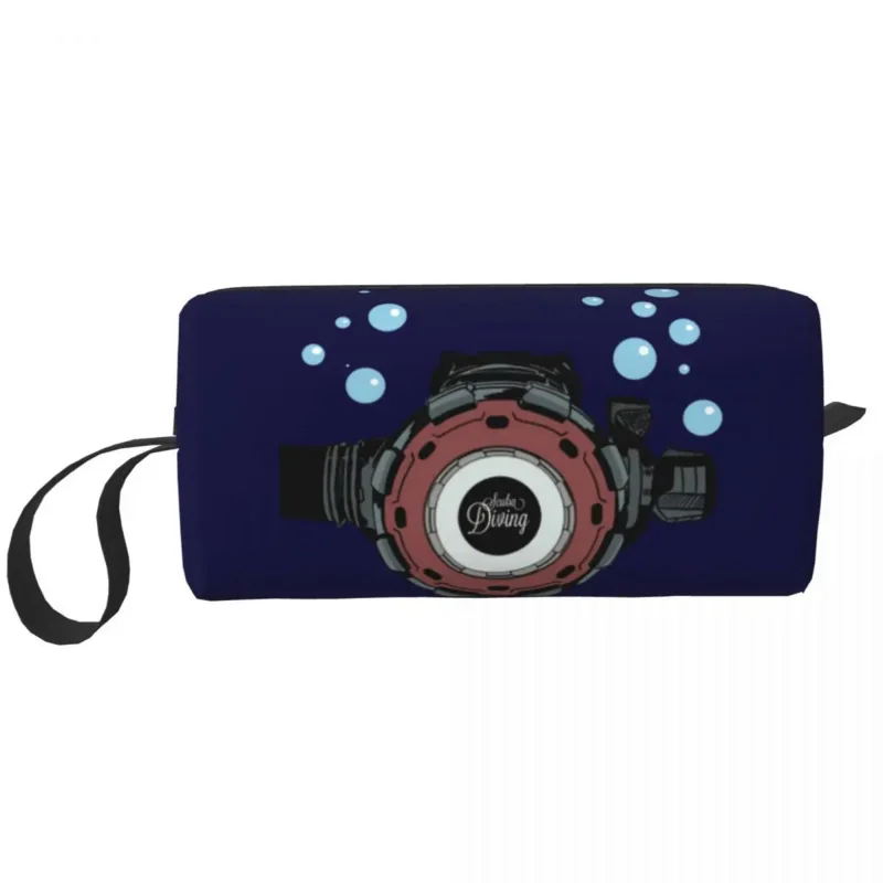

Scuba Diving Regulator Travel Toiletry Bag for Women Dive Diver Cosmetic Makeup Organizer Beauty Storage Bags Dopp Kit Case Box
