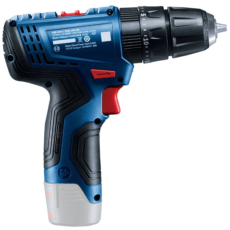 Bosch 12V GSB120-Li 전기 드릴 가정용 무선 핸드 드릴 브러시리스 전기 스크루 드라이버 Bosch Professional Power Tool