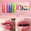 Fruity lip balm boxed, moisturizing, moisturizing, anti-drying and cracking, fading lip pattern makeup 5