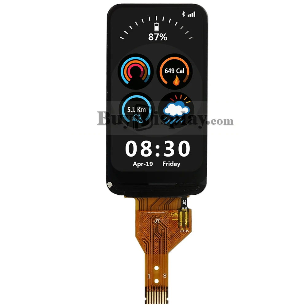 1.47 inch IPS TFT LCD Display 172x320 ST7789 with Free FPC Connector