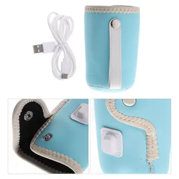Reusable USB Feeding Bottle Warmer Portable Baby Bottle Heater Warm Keeper for Breastmilk Travel Outdoor Daily Use Milk Storage