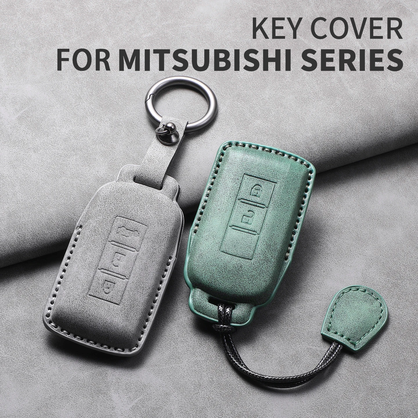 Luxury Leather Smart Key Case Cover - Premium Car Accessory