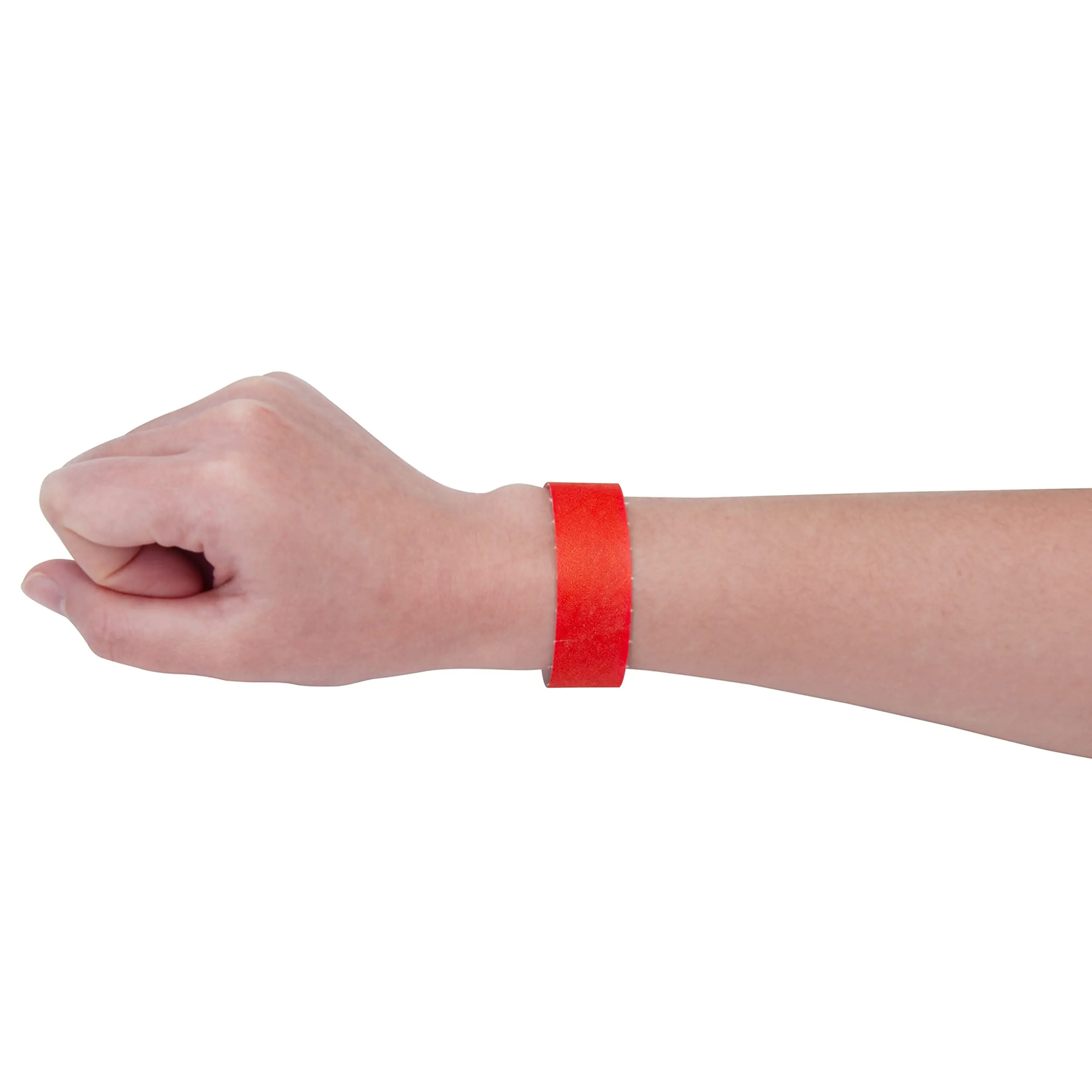 100pcs Tyvek Paper Wristbands Meeting Concert Sticky Recyclable