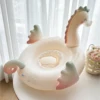 Children's Inflatable Seahorse Float, Adults With Handle Swimming Ring Seat, Women's Summer Swimming Pool Float Beach Water Part 2