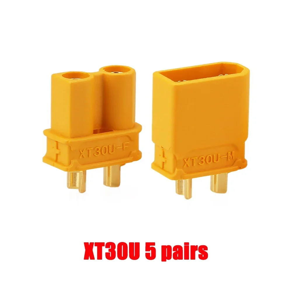 High-Performance Bullet Connectors for RC Quadcopter and FPV Racing Drone Batteries (10-Pack)
