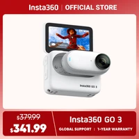 Insta360 NEW GO 3 Tiny Action Camera – Standalone Version for 32/64/128GB, Mount Anywhere, 2.7K POV. 1