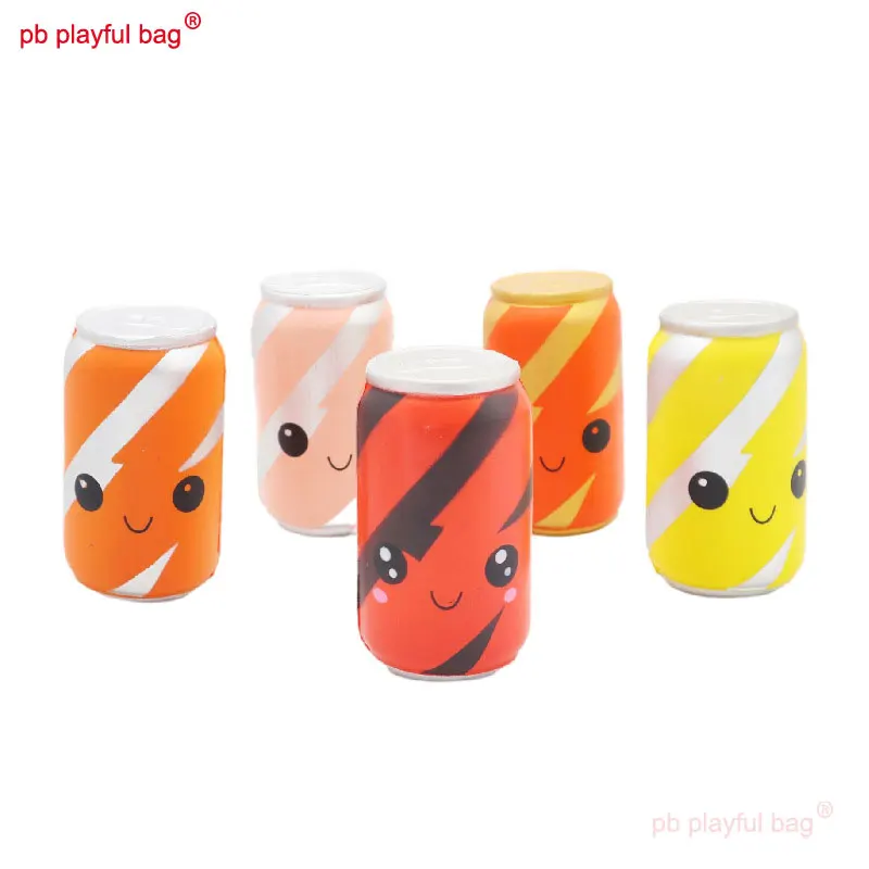 

PB Playful Bag Cartoon cute Cans decompression Squishy Slow Rising Squeeze Toy Children's Creative fun gifts Food model ZG106