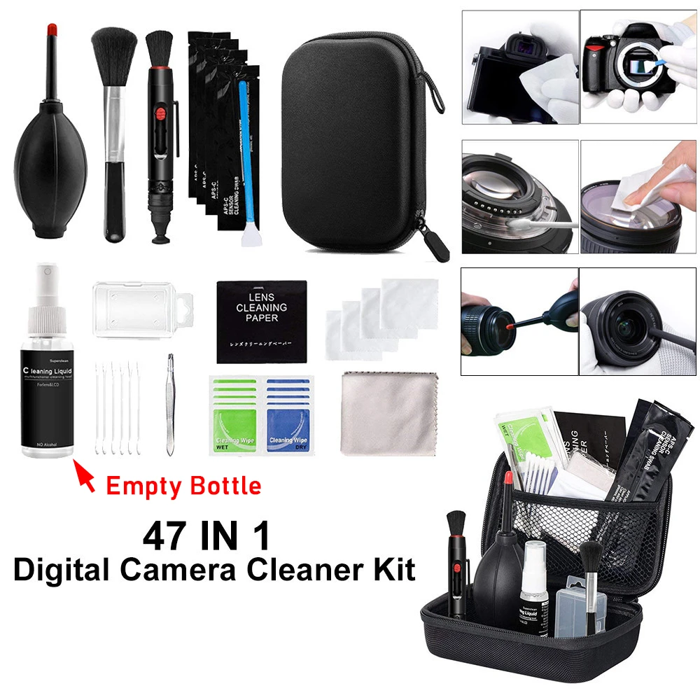 747PCS Camera Cleaner Kit DSLR Lens Digital Camera Sensor Cleaning Set