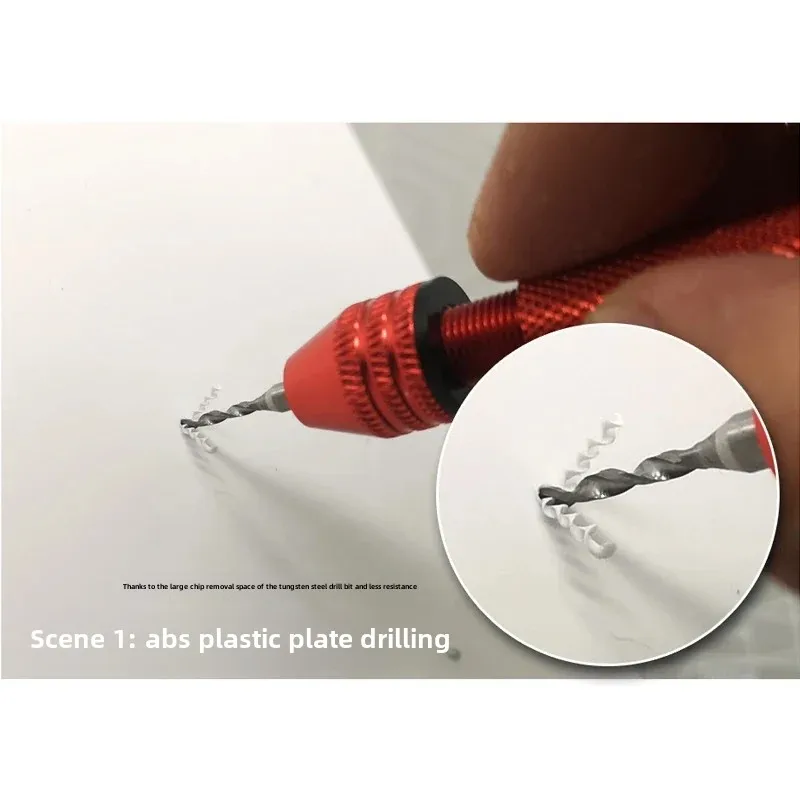 MSWZ MS061 0.1mm-3.0mm Tungsten Steel Drill Bits Set Model Making Tools Model Drilling Tools for DIY Accessories