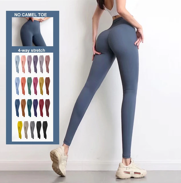 Büyük satış düz renk spor pantolon yumuşak naylon atletik Fitness tayt  klasik antrenman Yoga pantolonu egzersiz spor salonu pantolonu tayt -  AliExpress