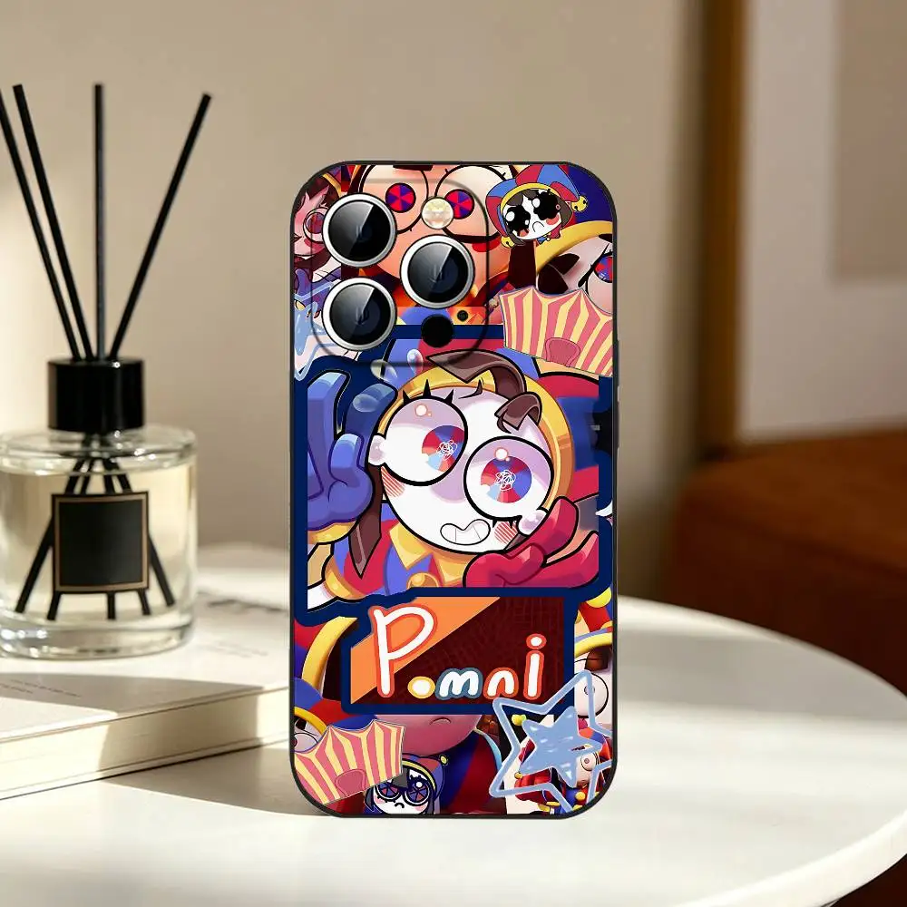 Anime The A-Amazing Digital Circus Phone Case - Stylish Protective Cover with Edge-to-Edge Design