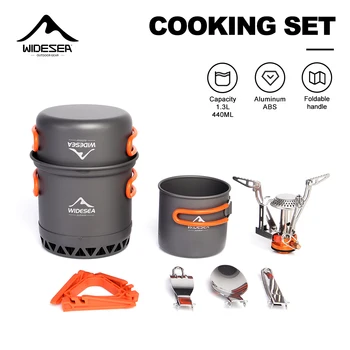 Aluminum Camping Cookware Set 1