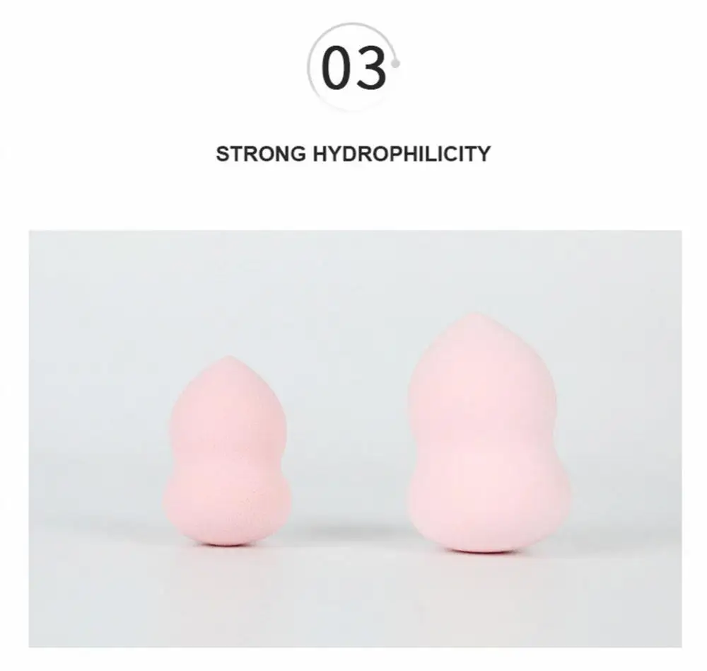 1/6/12PCS Makeup Sponge Set Foundation Blending Face Wash Liquid Cream Powder Beauty Sponge Cosmetic Puff Sponge Remover