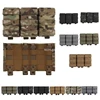 Molle Combat Bag Vest Mag Pouch Pack Fast Cartridges Clip Ammunition Carrier Ammo Holder Tactical Mag 7.62 Triple Magazine Pouch 1