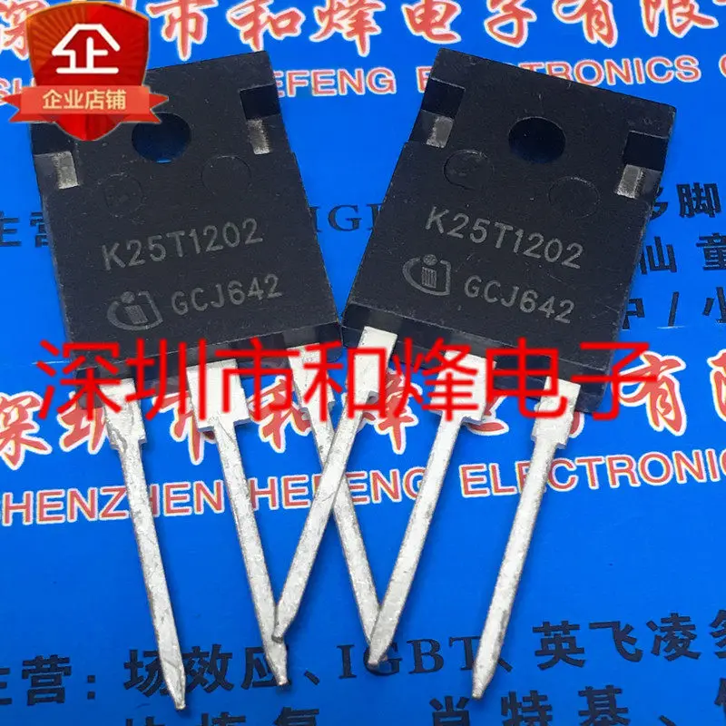 10개/몫 IKW25N120T2 K25T1202 TO-247 25A 1200V 데이터시트 - ..