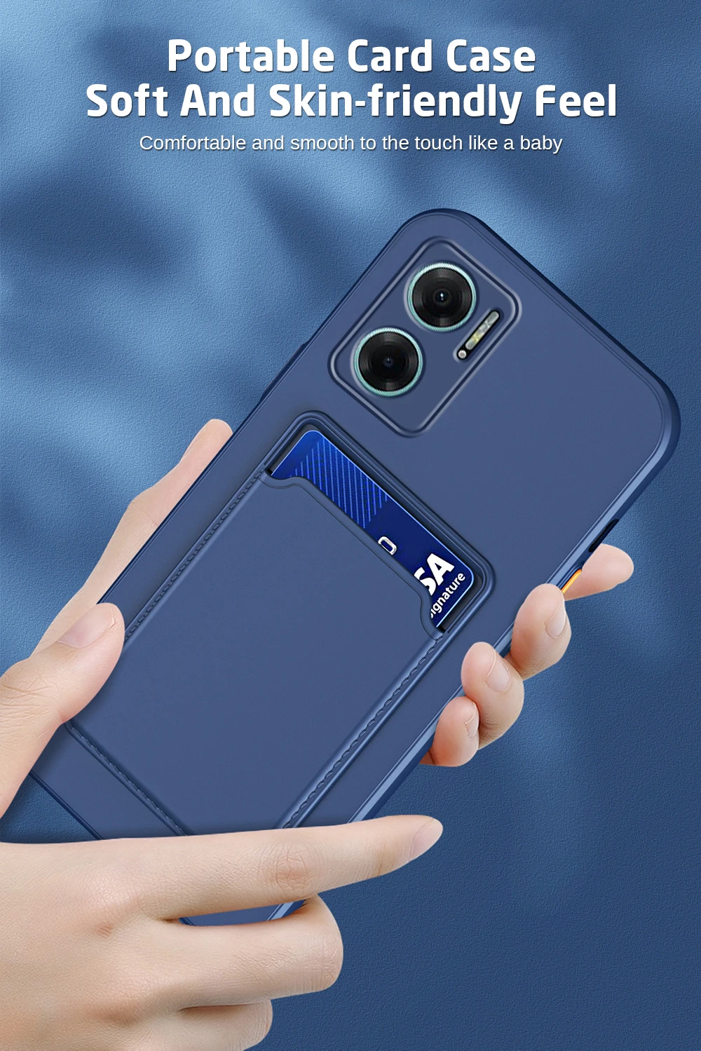Handyhülle für Xiaomi Redmi Note 11E Note11E Note11E, Brieftaschenfach, für Redmy Note 11 E 5G, weiches Silikon, stoßfest_voghion.com
