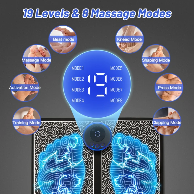 Electric Foot Massage Pad 2