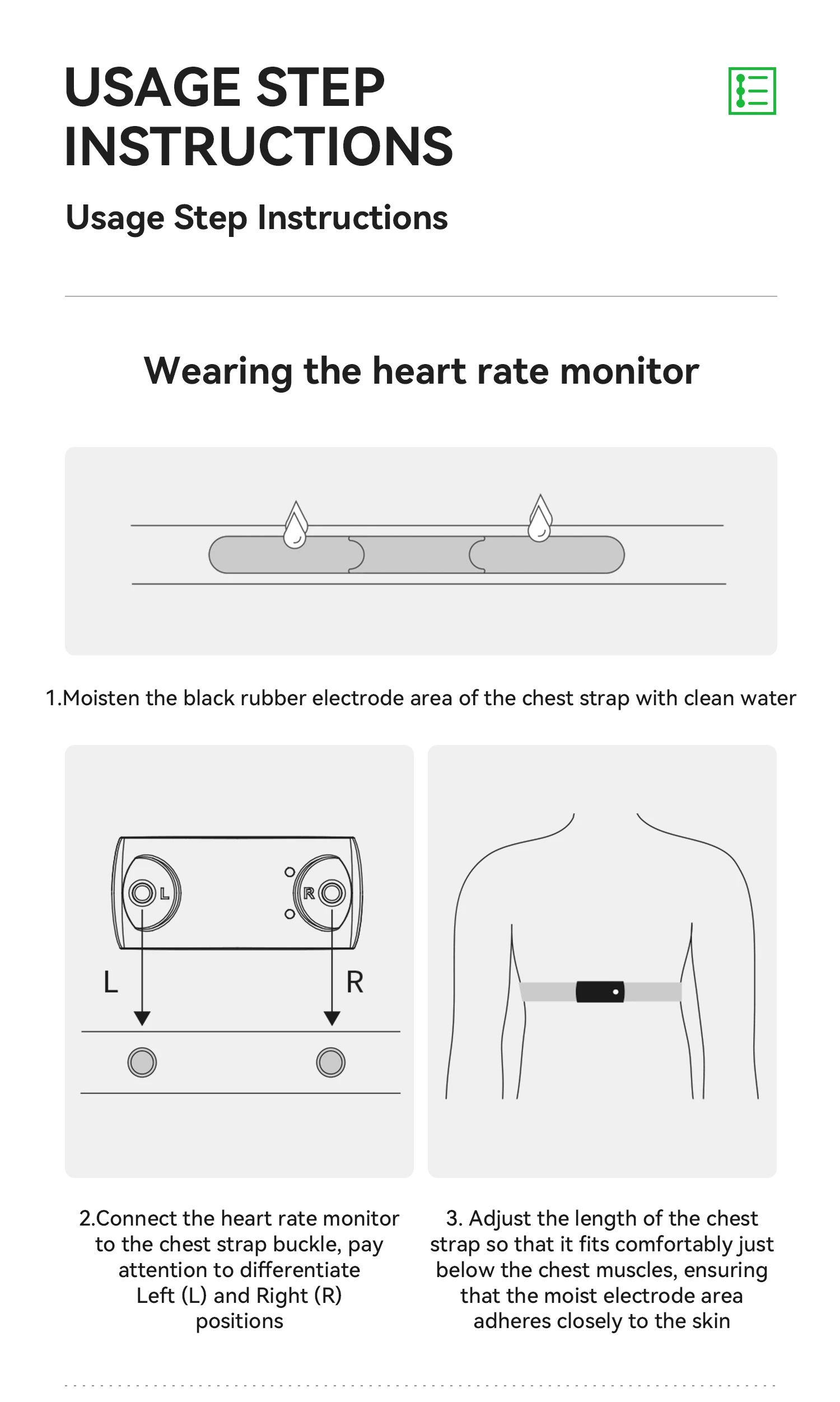 H828 Heart Rate Sensor Bluetooth ANT Upgrade HR Monitor With Chest Strap Dual Mo