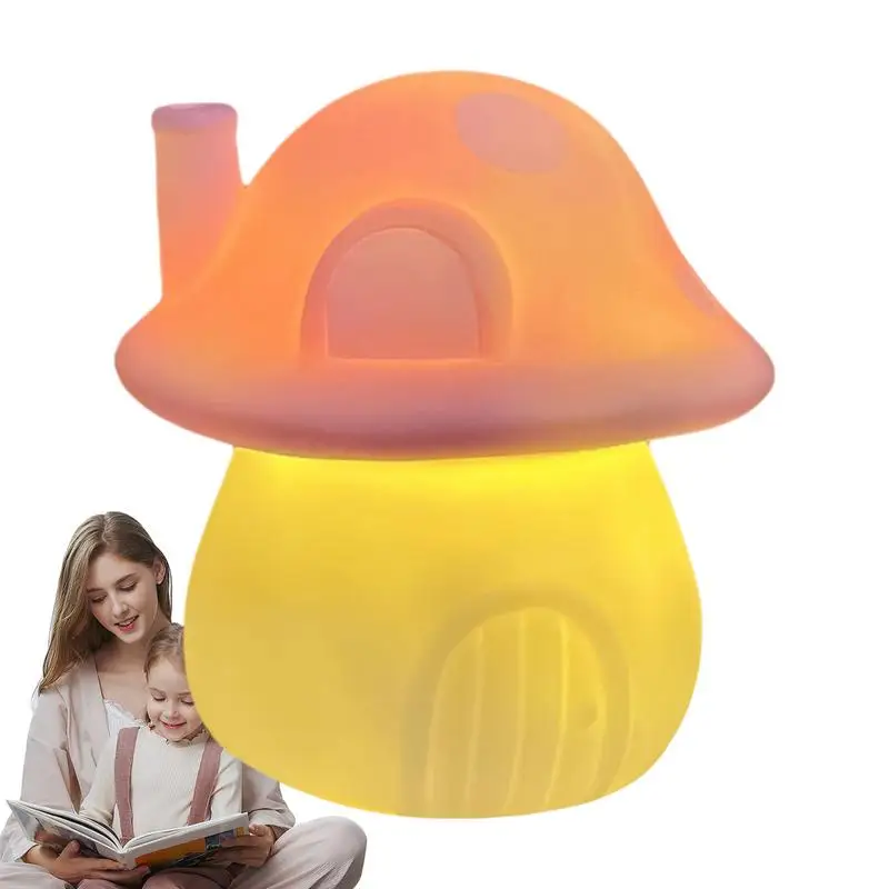 

Mushroom Led Light Cute Led Mushroom Lamp Cartoon Bedside Night Lamp Small Desk Lamp Kawaii Nightlight Led Mushroom Lamp For