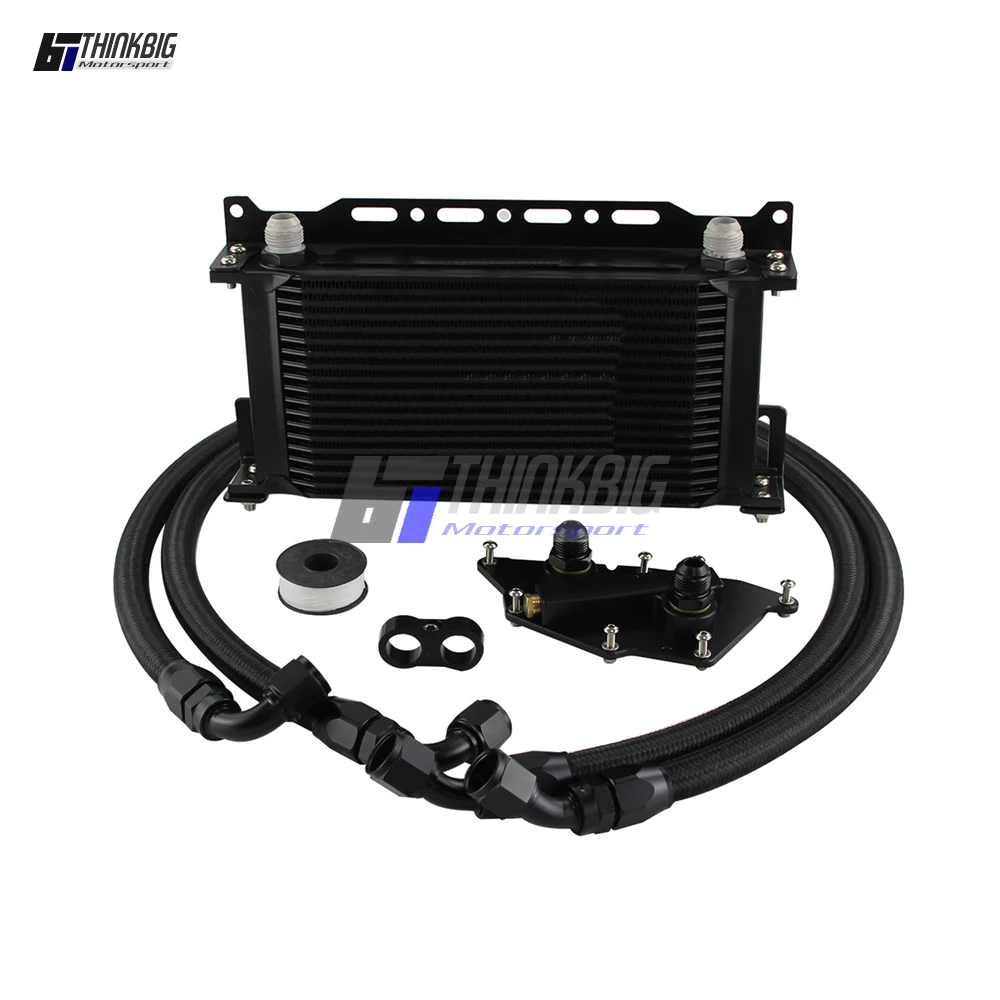 

Engine Oil Cooler Full Kit For 2013-2020 BMW F20/F21/F45/F46/F52/X1/X2/i8 116d/120i/225i/18i/20i/25i/28i B37/B38/B48/B32/B42/B46