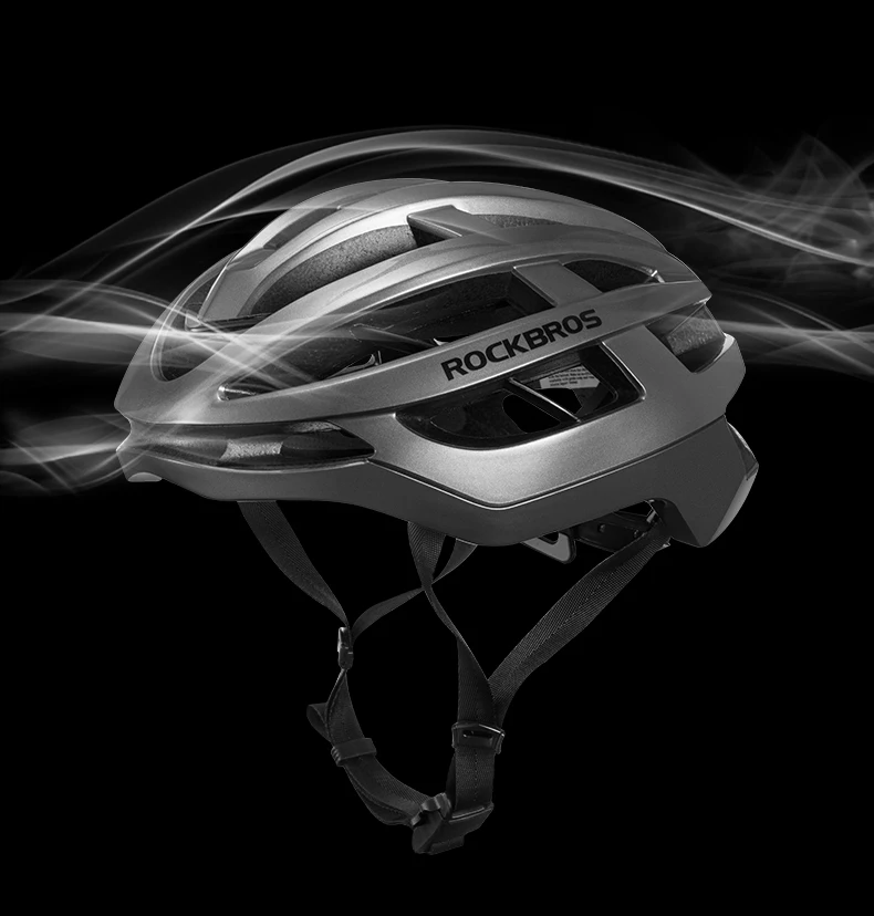Rockbros Fahrrad helm MTB Aerodynamik einteiliger Fahrrad helm Schutz Rennrad helm für Rennrad einfache Reinigung – Detail 7