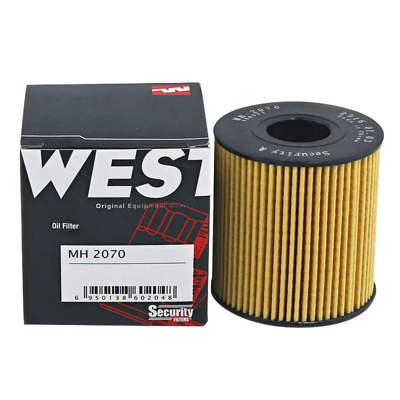 Oil Filter MH2070 1109Z1 1629084080 9467645080 For PEUGEOT 2008 207CC 208 3008 307 308 408 5008 508 Boxer RCZ 1.6 WESTGUARD car oil filter car filter