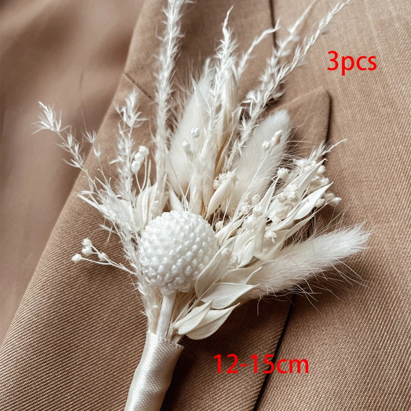 Piccoli fiori secchi per l'artigianato pampa essiccata erba fiore code di  coniglio Mini Bouquet forniture per matrimoni Boho decorazione per la casa  - AliExpress