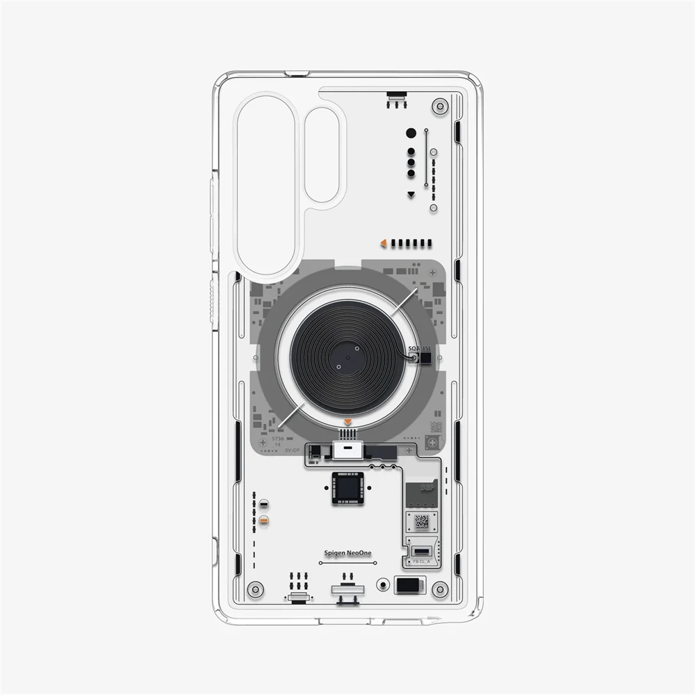 Spigen für Samsung Galaxy S25 Ultra S26 S24 S23 Ultra Plus Ultra Hybrid Magnetische Softcase für MagSafe Transparente Weiche Hülle – Detail 7