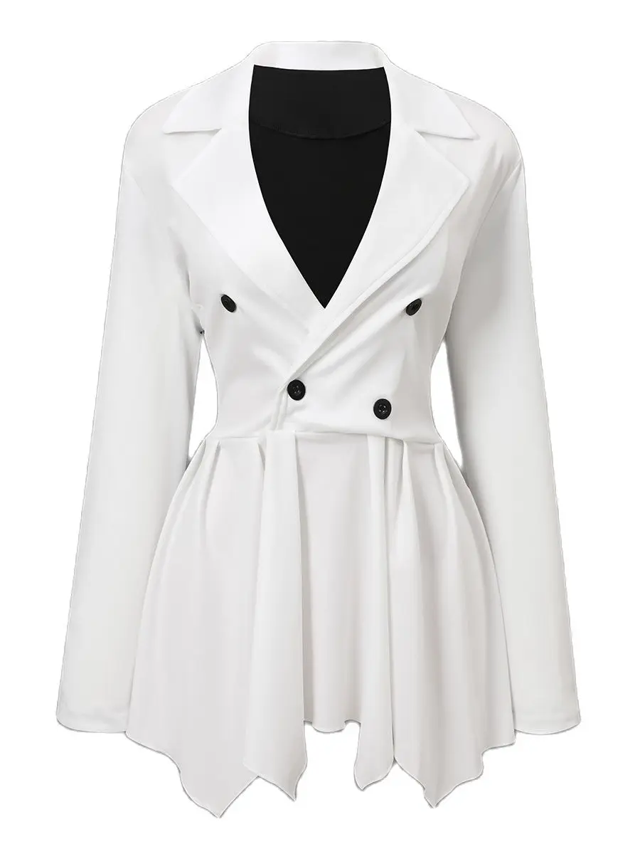 Рисунок 3 - Женское платье-мини с отложным воротником