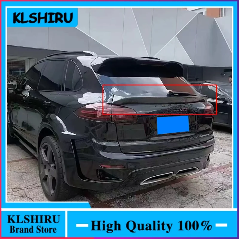 

Спойлер на крышу багажника из настоящего углеродного волокна для Porsche Cayenne 958 2011 2012 2013 2014 года
