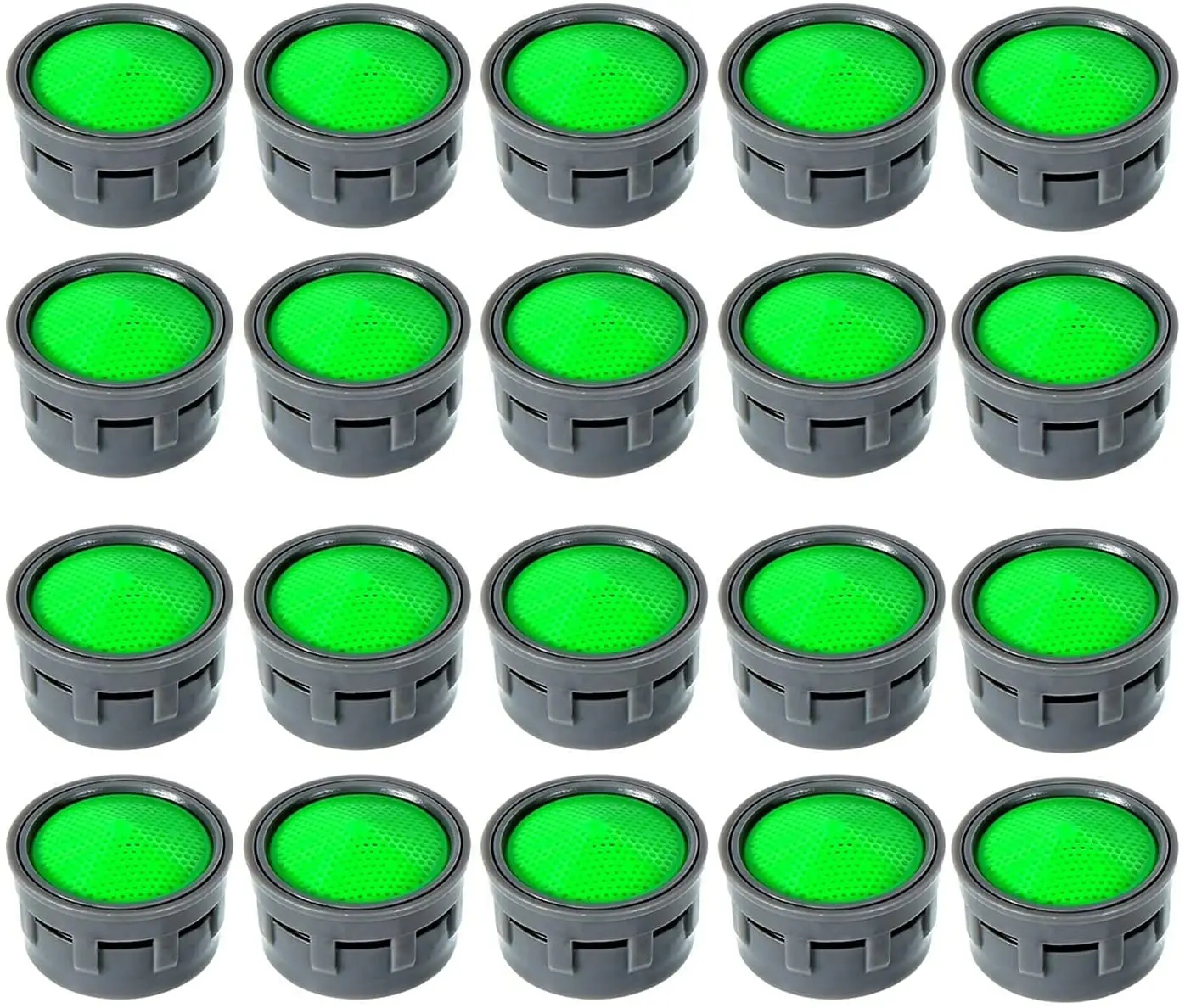 20 Pcs Faucet Aerator, Flow Restrictor Replacement Parts Insert Sink