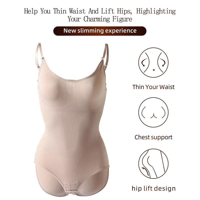 Casual Fitness Basic Summer Bodysuit Women Sleeveless Body Rompers Womens Jumpsuit 2023 New Solid Color Sexy Slim Jumpsuit
