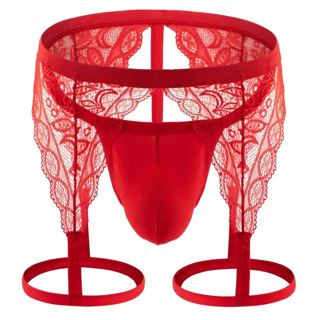 Lingerie Set: Tanga & Sujetadores Lace 5