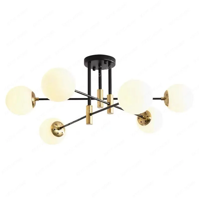 

Simple Chandelier Lamp in the Living Room Modern Artistic Lamp