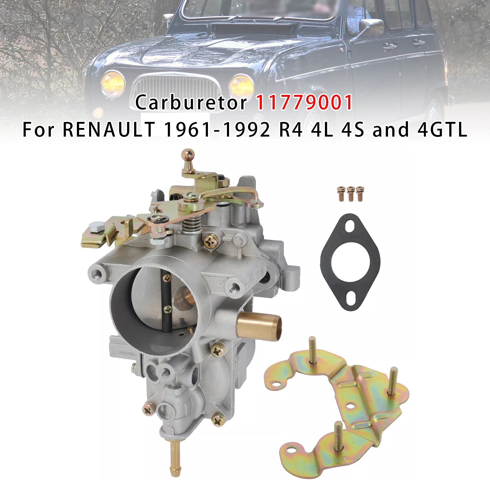 Areyourshop Vergaser 11779001 für RENAULT 1961-1992 R4 4L 4S und 4GTL – Detail 1