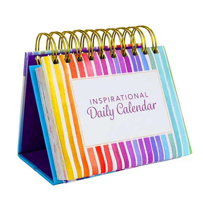 

2023 индивидуальная печать, 365 дней на странице, креативный миниатюрный ежедневный Настольный календарь