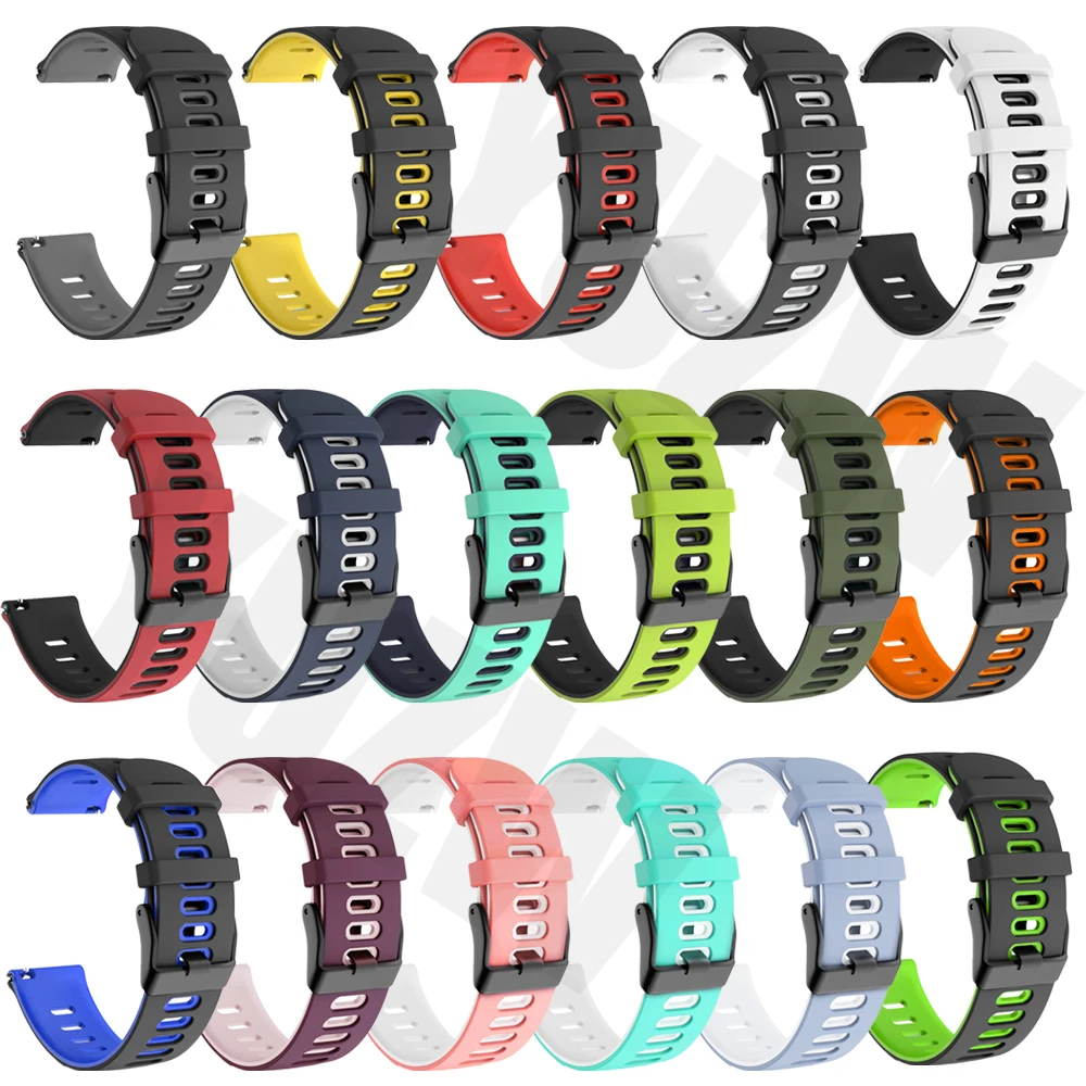Premium Silicone Replacement Strap for Garmin Forerunner & Vivoactive Series