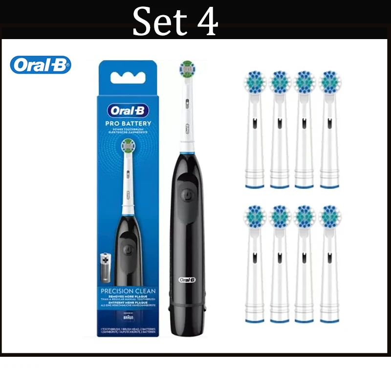 thumbnail image 1 of Cepillo de dientes para hombres y mujeres Oral B DB5010 Cepillo de dientes eléctrico sónico Limpieza profunda Blanqueamiento de dientes Batería 2AA Cepillo de dientes eléctrico de viaje, 1 of 5