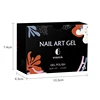 MSRUIOO 8ml Sparkly Rose Red Pink Gel Nail Polish Nail Supplies Vernis Semi Permanent Nail Art Varnish Manicure Soak Off UV Gel 6