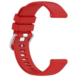 Versatile Silicone Watch Strap - Multiple Sizes and Colors Available - Vivoactive 5 (Red)