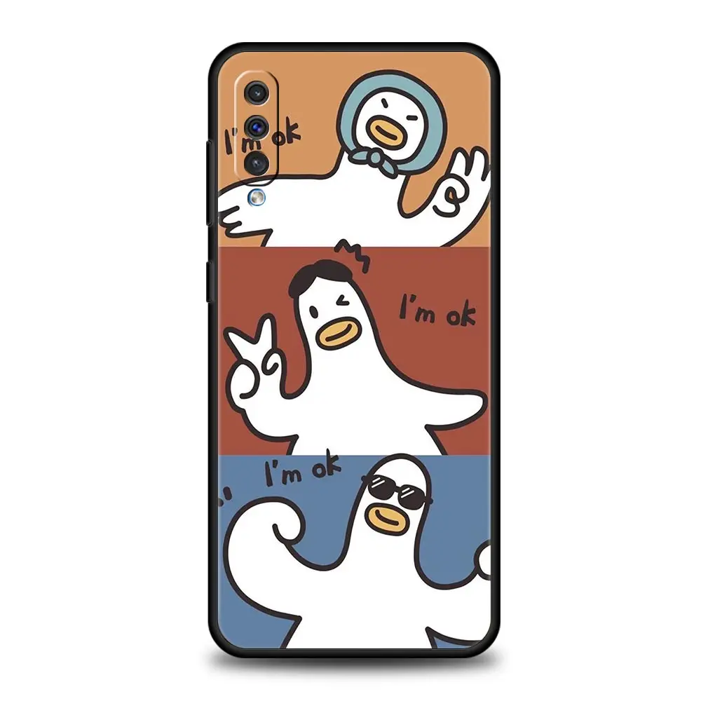 Adorable Cartoon Duck Phone Case - Fun and Protective Cover
