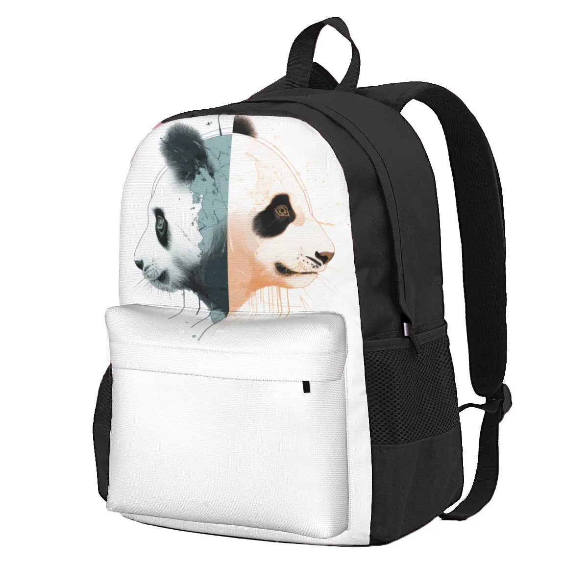 

Panda Backpack Two Sides To Face Cute Backpacks Men Hiking Breathable High School Bags Designer Rucksack