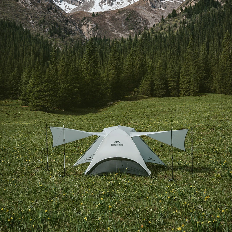 Naturehike Star UL Outdoor Tent 2Person 15D Silicone Fabric Double-layer Camping Tent Ultralight Family Hiking Travel Beach