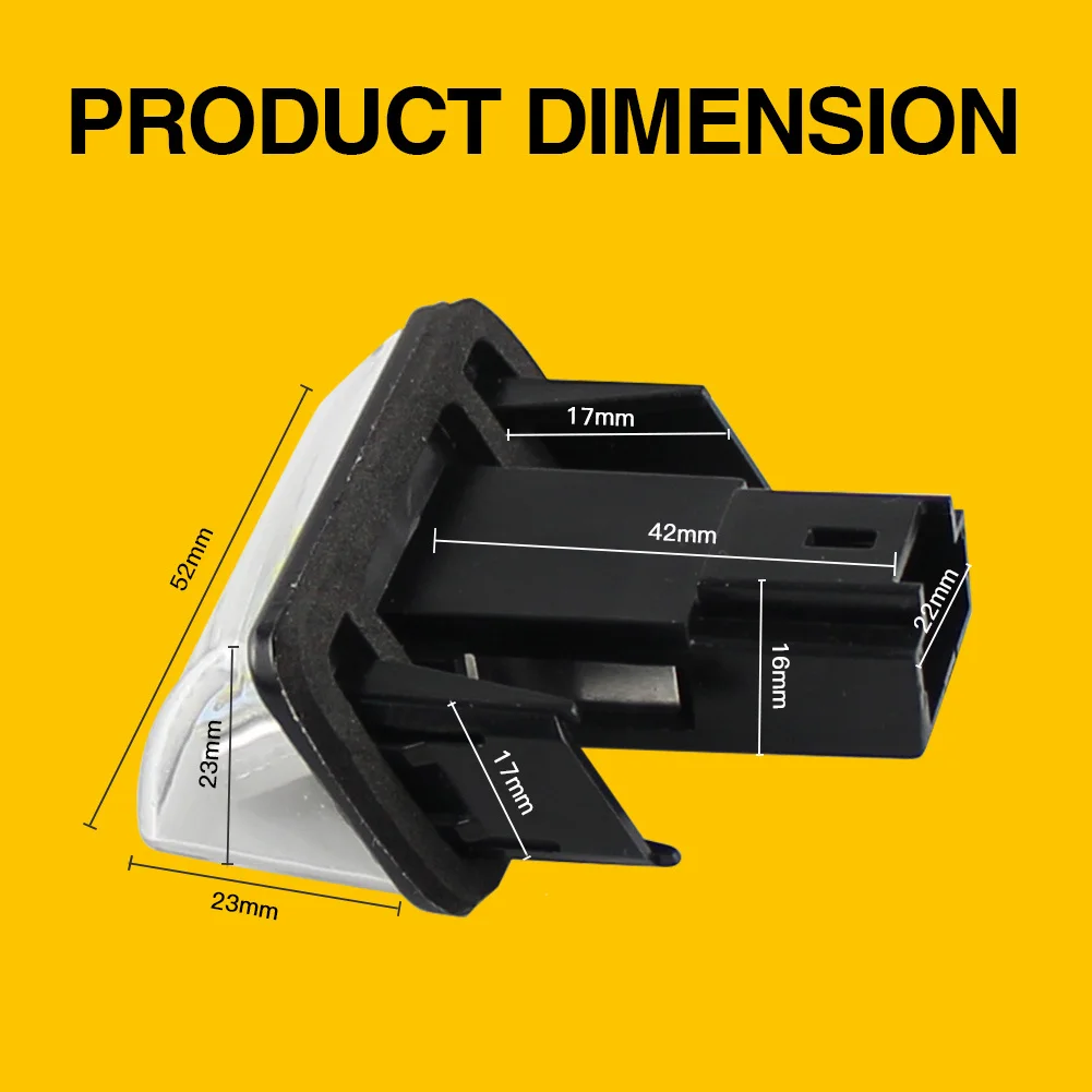 2pcs �ڵ� �ڵ��� Led ��ȣ ��ȣ�� ���� ���� Ǫ�� 206 207 407 406 306 307 5008 Tepee B9 ��Ʈ�� (B9/M49/M59) ȭ��Ʈ