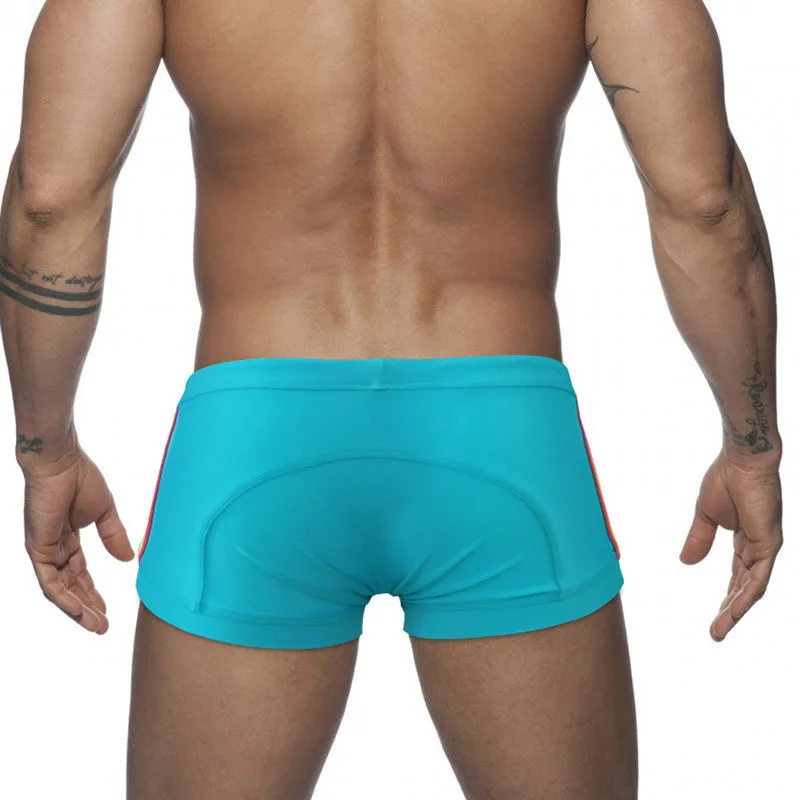 Men Swim Briefs Swimsuit Sexy Gay Penis Pouch Swimwear Surf Board Wear Beach Shorts Swimming Trunks Low Rise Bathing Bikini