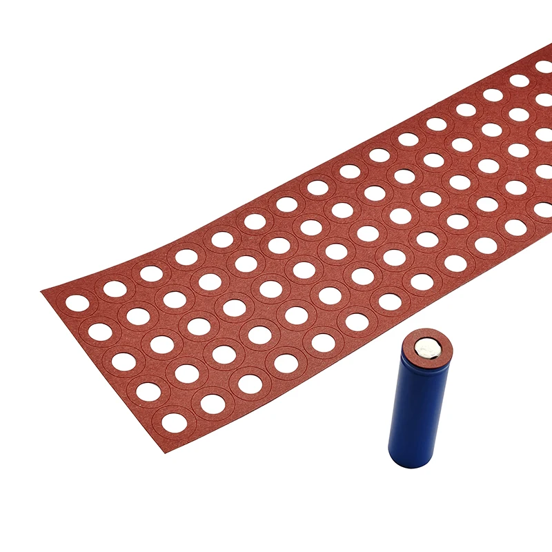18650 Battery Insulator Insulation Ring Adhesive Cardboard Paper 200Pcs
