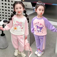 Fashionable Long Sleeve Baby Girl Outfit Cute Two-Piece Set Spring Autumn New Arrival Kawaii Meilidi Clothing for Babies